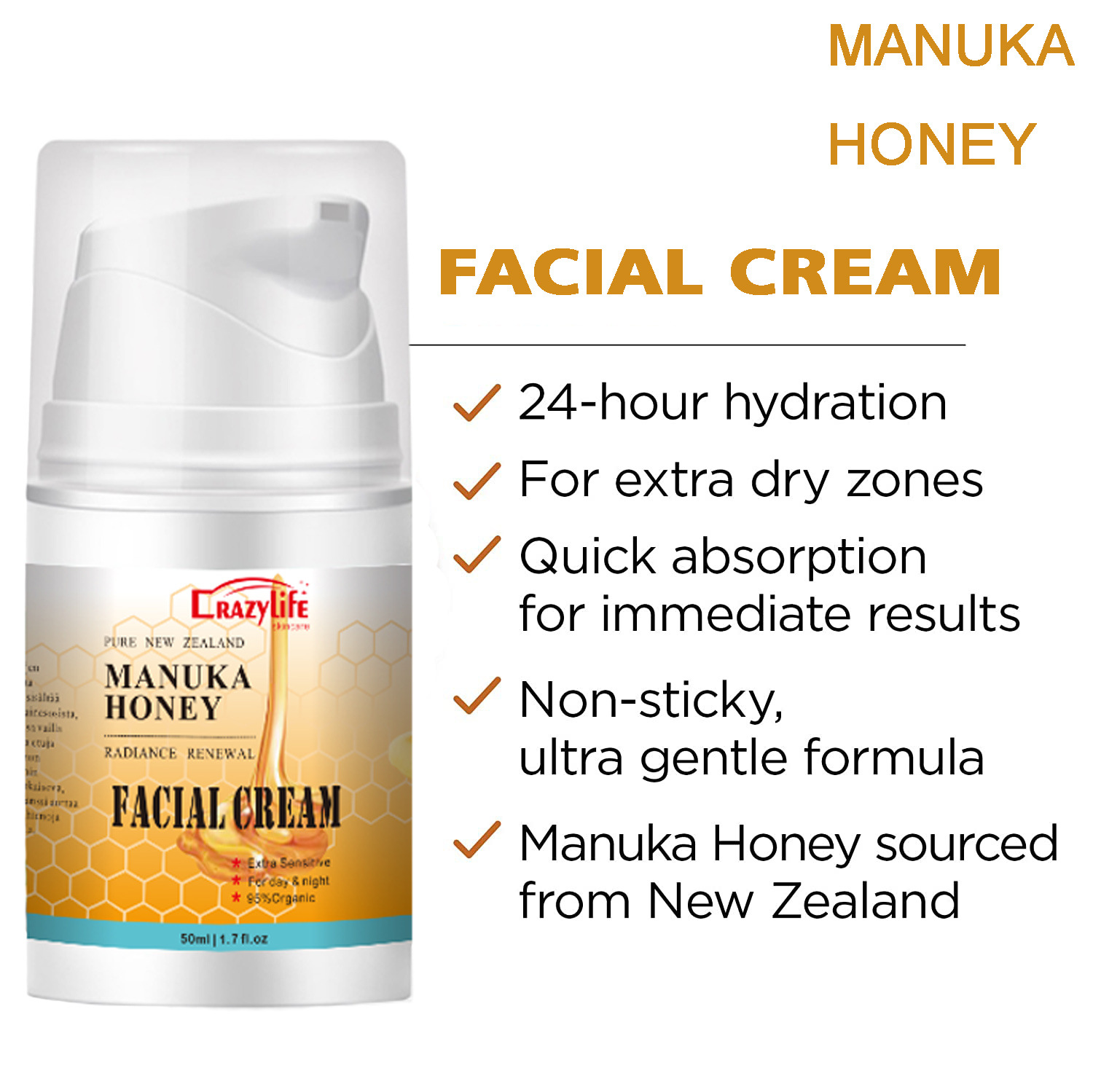 Manuka Honey Facial Cream